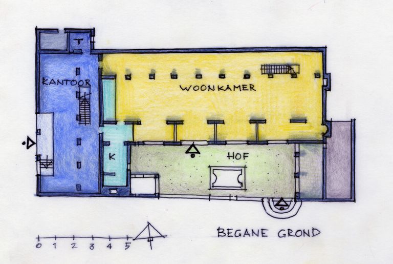 House Jan de Jong ground floor plan